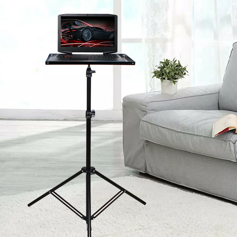 YYBUSHER Portable Adjustable Projector Floor Stand Wayfair